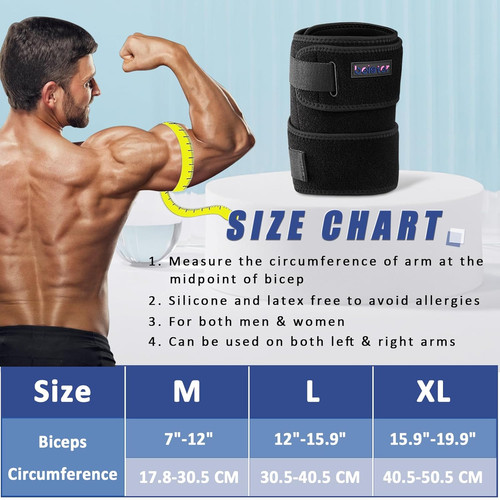 Compression upper arm brace - compression,