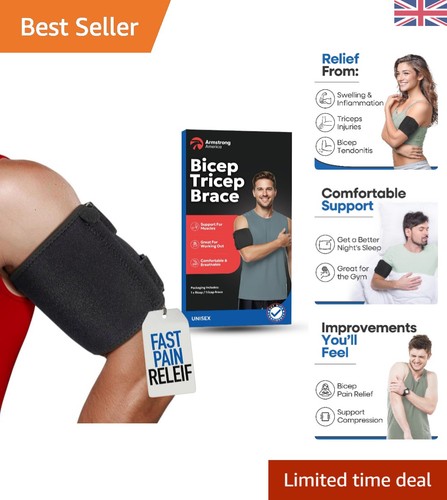 Comfy black bicep support - comfy,